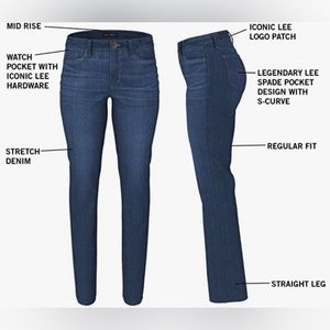 Lee Women’s Straight Leg Jean NWT